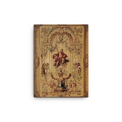 Claude Audran III canvas print on a plain backdrop in size 12"x16".