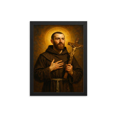 Claudio Granzotto framed print on a plain backdrop in size 12"x16".