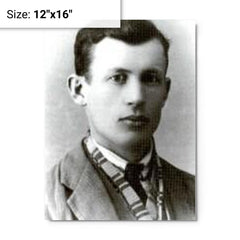 Claudio Granzotto metal print on a plain backdrop in size 12"x16".