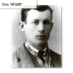 Claudio Granzotto metal print on a plain backdrop in size 16"x20".