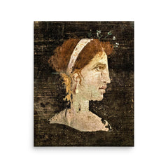 Cleopatra VII poster on a plain backdrop in size 16"x20".