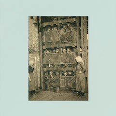 Coal Miners in a Coal Mine Elevator, 1920s Belgium poster 8