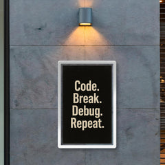 Code Break Debug Repeat poster 2