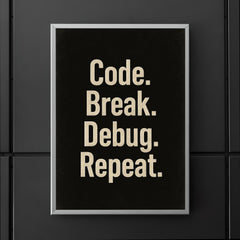 Code Break Debug Repeat poster 5