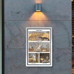 Colonial Empires in Africa Caricature, Early 1900s poster 2