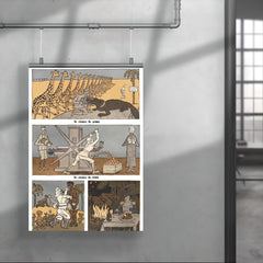 Colonial Empires in Africa Caricature, Early 1900s poster 4