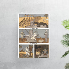 Colonial Empires in Africa Caricature, Early 1900s poster 7