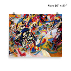 Composition VII by Wassily Kandinsky poster 2