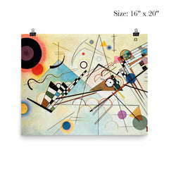 Composition VIII by Wassily Kandinsky poster 2