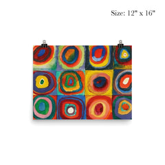 Concentric Rings by Wassily Kandinsky poster 3