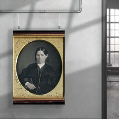 Confident Woman with Long Gilded Chain, 1849 poster 4