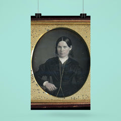 Confident Woman with Long Gilded Chain, 1849 poster 6