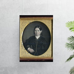 Confident Woman with Long Gilded Chain, 1849 poster 7