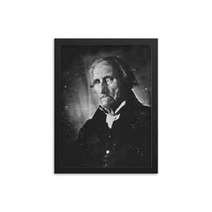 Conrad Heyer, Earliest Born Man Ever Photographed, 1749 framed print on a plain backdrop in size 12"x16".