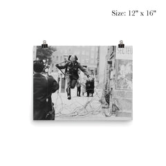 Conrad Schumann Defecting from the German Democratic Republic, August 15, 1961 poster 3