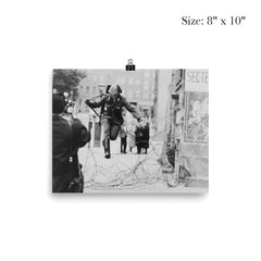 Conrad Schumann Defecting from the German Democratic Republic, August 15, 1961 poster 4