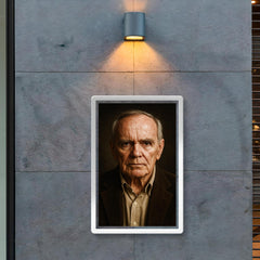 Cormac McCarthy portrait poster 2