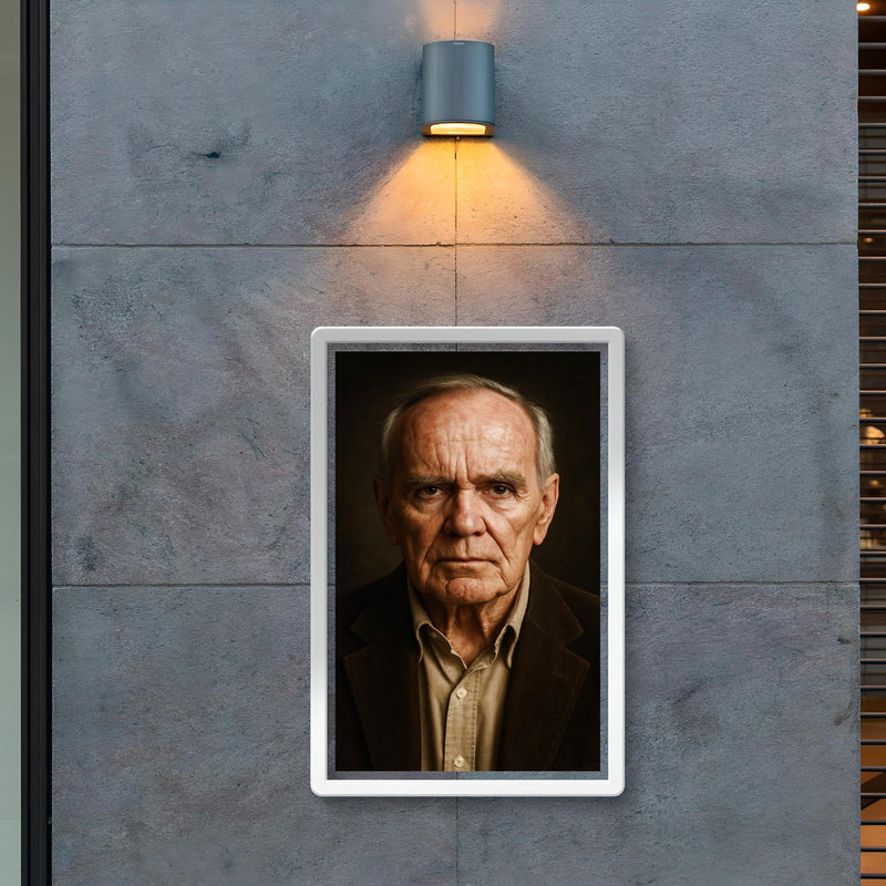Cormac McCarthy portrait poster 2