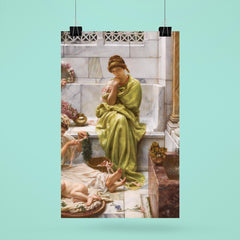Corner of the Marketplace by Edward John Poynter poster 6
