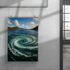 Corryvreckan Whirlpool Scotland poster 4