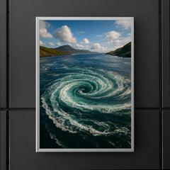 Corryvreckan Whirlpool Scotland poster 5