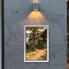 Cottage by David Farquharson poster 2