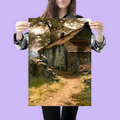 Cottage by David Farquharson poster 3