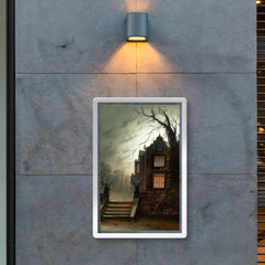 Country House by Moonlight by Wilfred Bosworth Jenkins poster 2