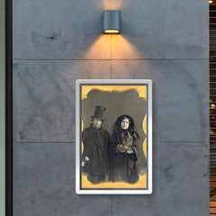 Couple in Mourning, 1853 poster 2