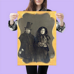 Couple in Mourning, 1853 poster 3