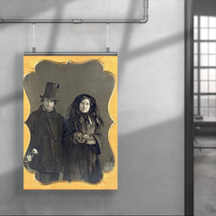 Couple in Mourning, 1853 poster 4