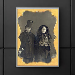 Couple in Mourning, 1853 poster 5