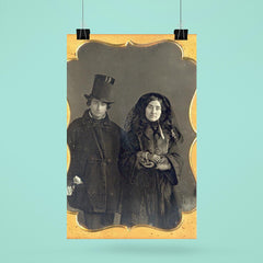 Couple in Mourning, 1853 poster 6