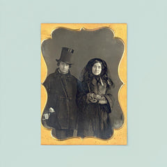Couple in Mourning, 1853 poster 8