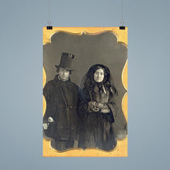 Couple in Mourning, 1853 poster 9