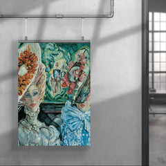 Courtesans in Paris by Gyula Batthyany, 1910 poster 4