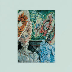 Courtesans in Paris by Gyula Batthyany, 1910 poster 8