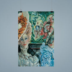 Courtesans in Paris by Gyula Batthyany, 1910 poster 9