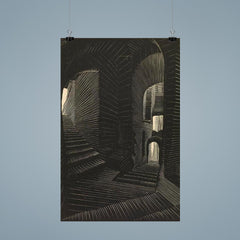 Covered Alley in Atrani by M. C. Escher, 1931 poster 9