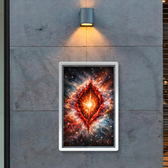 Crab Nebula like a sacred wound poster 2