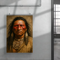 Crazy Horse portrait poster 4