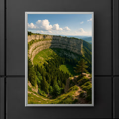 Creux du Van Natural Amphitheatre Switzerland poster 5