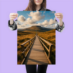 Cuilcagh Boardwalk Northern Ireland poster 3