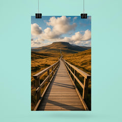 Cuilcagh Boardwalk Northern Ireland poster 6