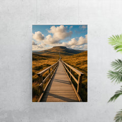 Cuilcagh Boardwalk Northern Ireland poster 7