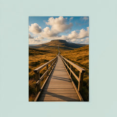 Cuilcagh Boardwalk Northern Ireland poster 8