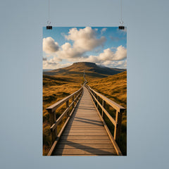 Cuilcagh Boardwalk Northern Ireland poster 9