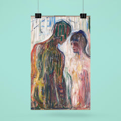 Cupid and Psyche by Edvard Munch, 1907 poster 6