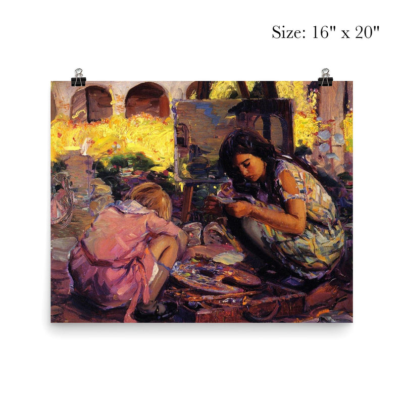 Curiosity by Joseph Kleitsch poster 2