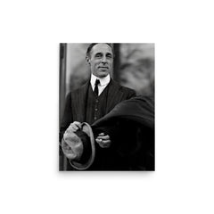 D W Griffith poster on a plain backdrop in size 12"x16".